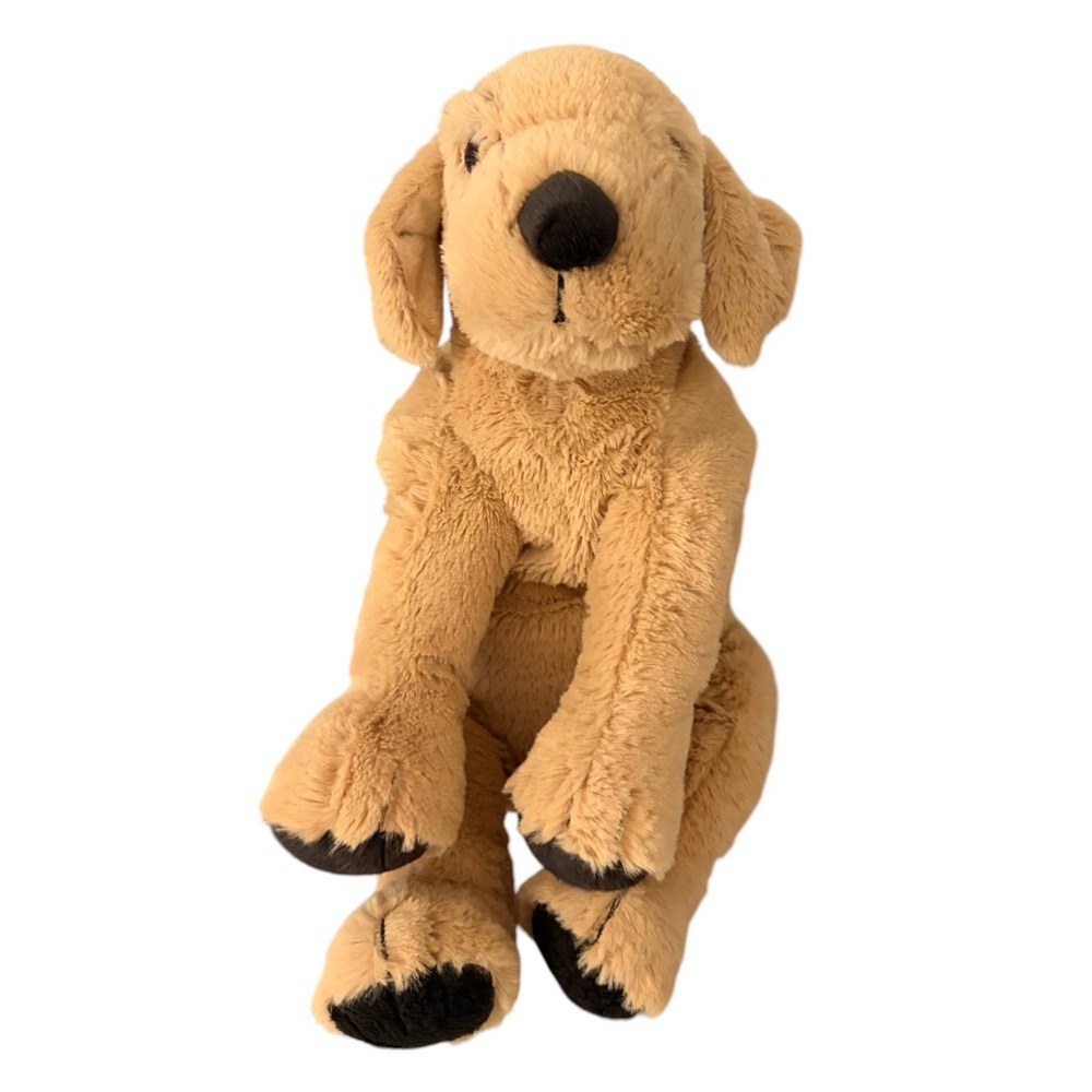 IKEA Golden Retriever Puppy Plush Stuffed Animal Tan Dog 12" Toy
